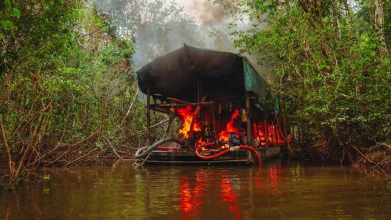 operação contra garimpo ilegal em terra yanomami