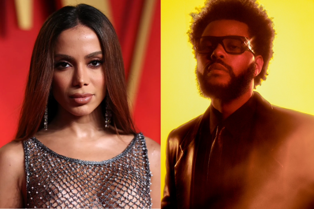 Anitta e The Weeknd devem lançar música juntos durante show do artista