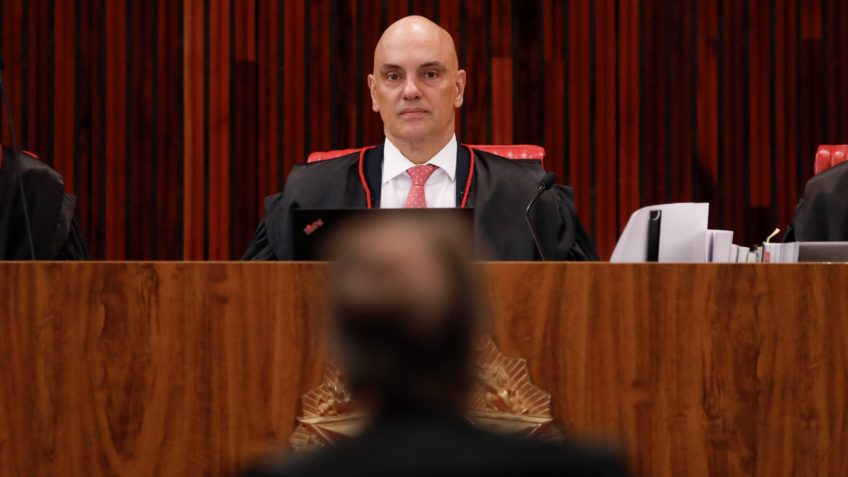 O ministro do TSE e do STF Alexandre de Moraes