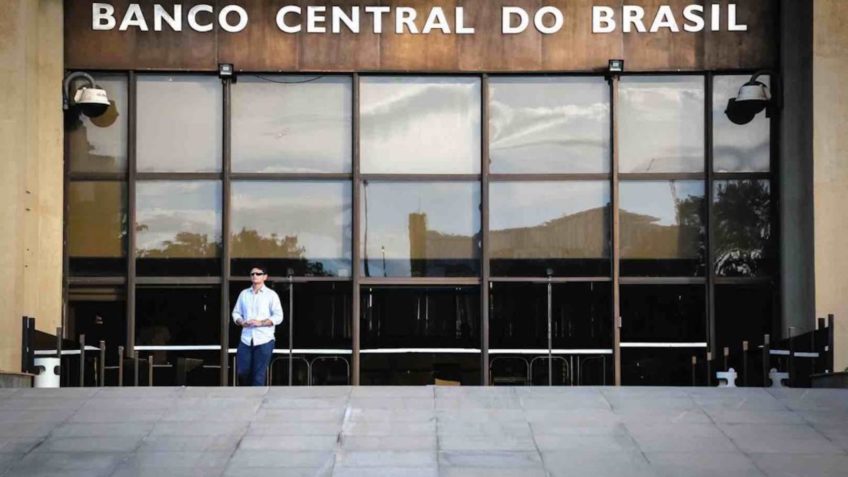 Fachada externa do Banco Central, em Brasília