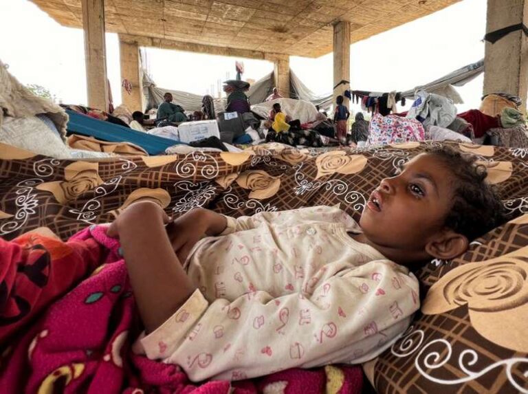 Famílias desabrigadas no Estado sudanês de Kassala
 10/7/2024   REUTERS/ Faiz Abubakr