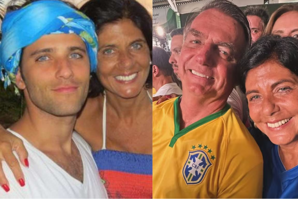 Mãe de Bruno Gagliasso se volta contra o filho e concorre como vereadora em partido de Bolsonaro