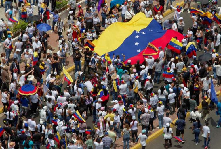 Protestos na Venezuela