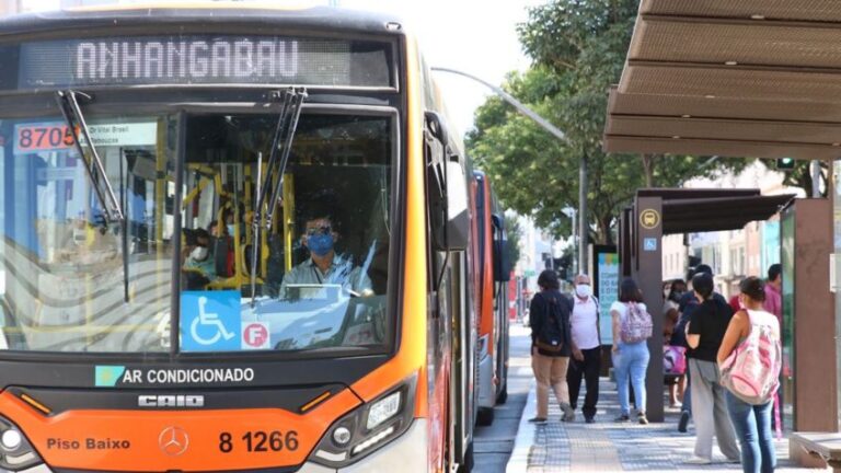 Ônibus em São Paulo