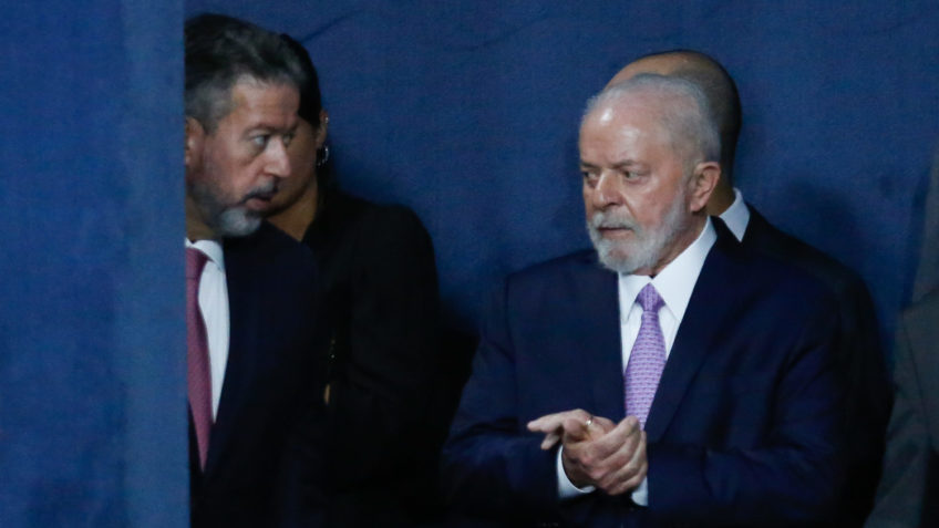 Lula e Arthur Lira