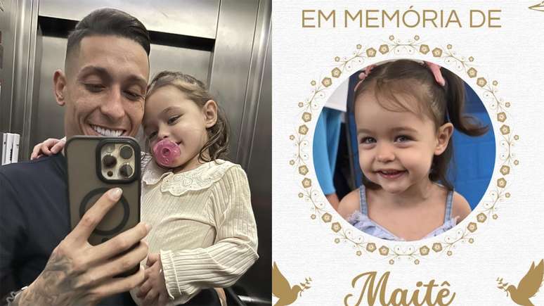 Matheuszinho e filha, Maitê