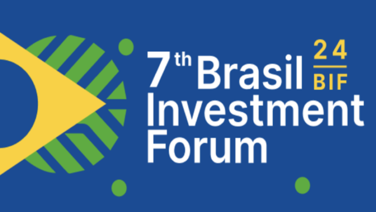 A 7ª edição do Fórum Brasil de Investimentos é realizado pela ApexBrasil, pelo governo federal e pelo BID (Banco Interamericano de Desenvolvimento)