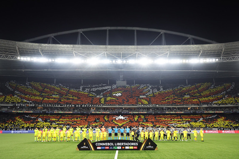 A fênix simboliza o renascimento. (Foto: Vitor Silva/Botafogo)