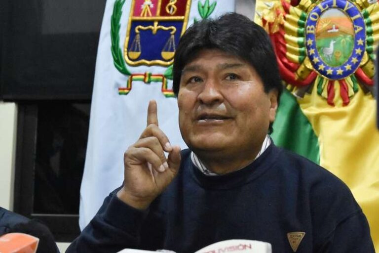 Ex-presidente da Bolívia Evo Morales durante entrevista coletiva em Cochabamba
18/08/2021 REUTERS/Patricia Pinto