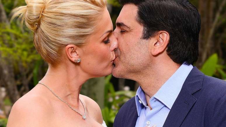 Ana Hickmann e Edu Guedes