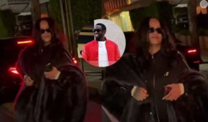 Rihanna foi questionada por paparazzo na Itália sobre festas de P. Diddy e reagiu de forma inusitada.