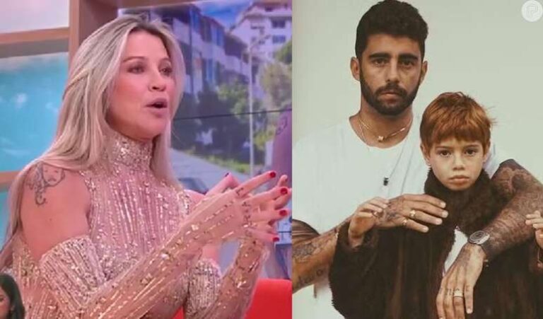 Luana Piovani alfineta Pedro Scooby e avalia decisão do filho de 12 anos de ir morar com o pai.