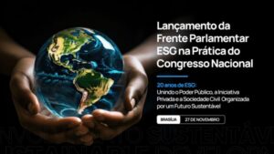 Evento de lançamento da FPESG será realizado em Brasília, nesta 4ª feira (27.nov.2024)