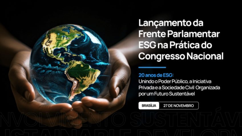 Evento de lançamento da FPESG será realizado em Brasília, nesta 4ª feira (27.nov.2024)