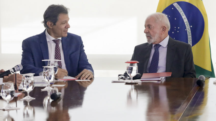 Fernando Haddad e Lula